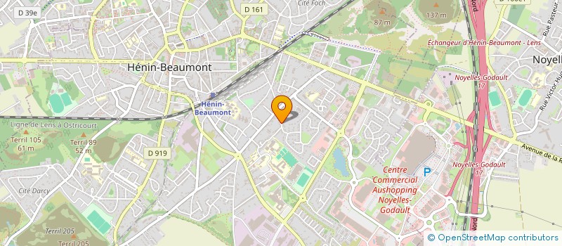 localisation de l'entreprise MADAME IBTISSEM LAJNEF à HENIN-BEAUMONT