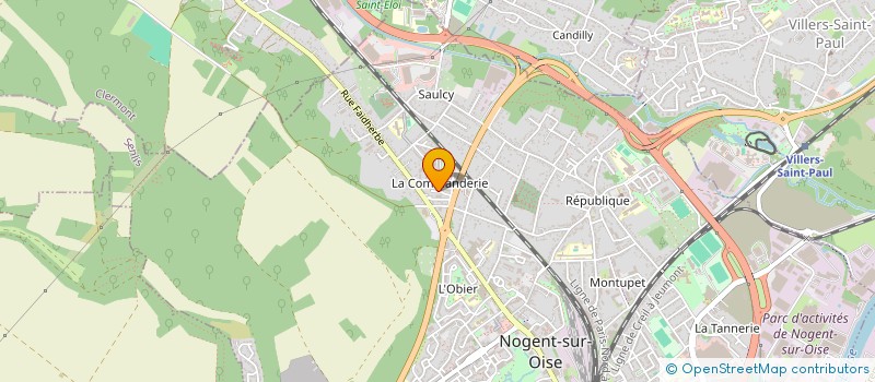 localisation de l'entreprise MADAME IBTISSEM MIRA  NOGENT-SUR-OISE