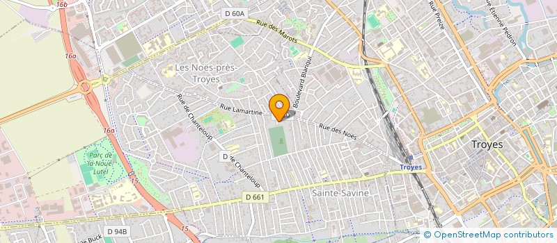 localisation de l'entreprise MADAME IBTISSEM MOHAMMEDI  SAINTE-SAVINE