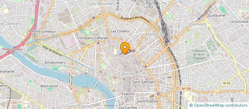 localisation de l'entreprise MADAME IBTISSEM OUADRIA  TOULOUSE