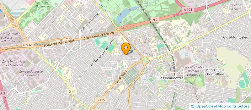 localisation de l'entreprise MADAME IBTISSEM SAADALLAH à AULNAY-SOUS-BOIS