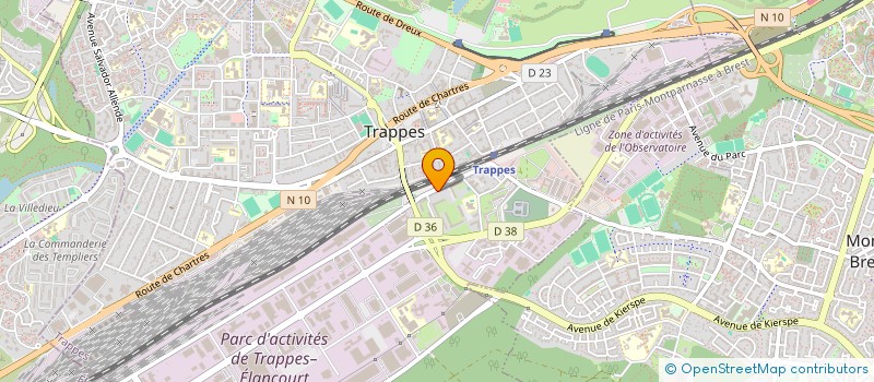 localisation de l'entreprise MADAME IBTISSEM SADOUDI à TRAPPES