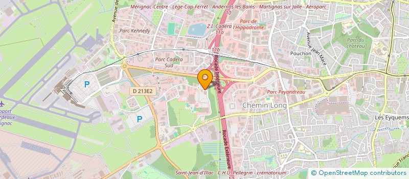 localisation de l'entreprise MADAME IBTISSEM SFAIHI  MERIGNAC