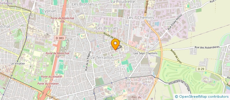 localisation de l'entreprise MADAME IBTISSEM TAYSSIR  BRON