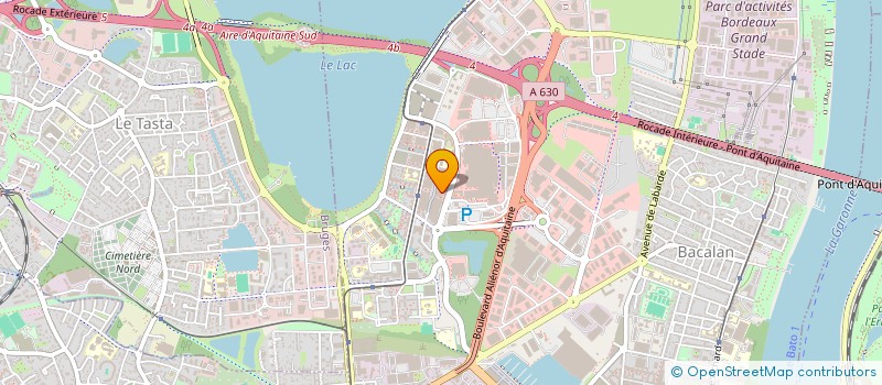 localisation de l'entreprise MADAME IBTISSEM TOLBA  BORDEAUX