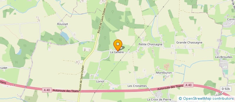 localisation de l'entreprise MADAME IDA ANDRE  CONFRANCON