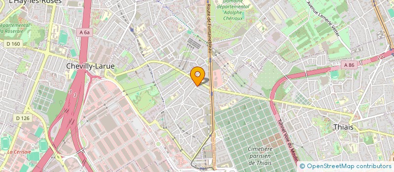 localisation de l'entreprise MADAME IDA ANGELOSANTO  CHEVILLY-LARUE