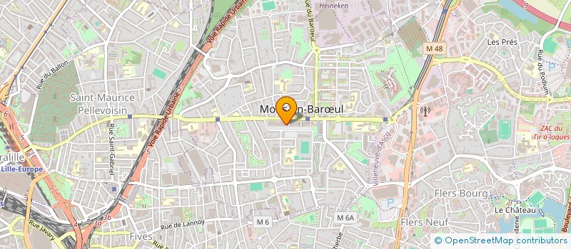 localisation de l'entreprise MADAME IDA CHRISTIANE TAMINI  MONS-EN-BARUL