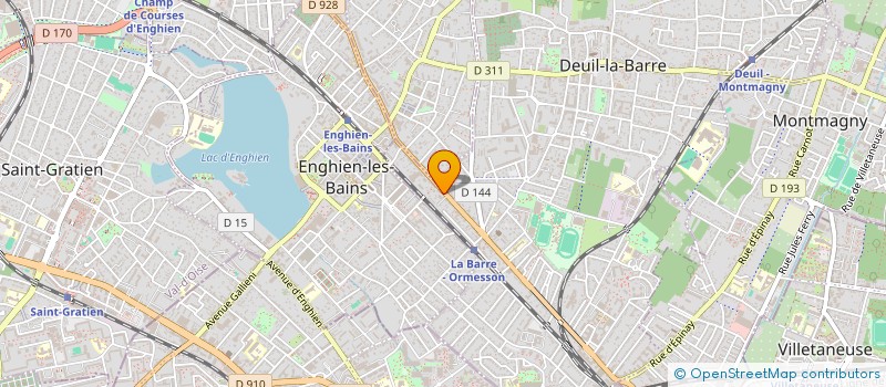 localisation de l'entreprise MADAME IDA COUSSIRAT  DEUIL-LA-BARRE