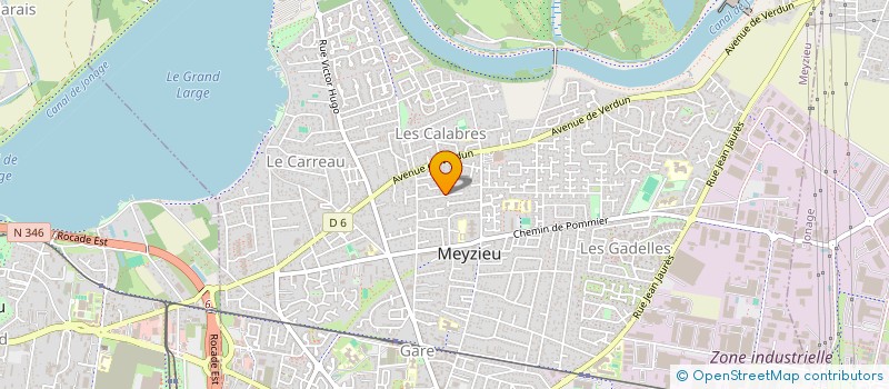 localisation de l'entreprise MADAME IDA DI PIPPO  MEYZIEU