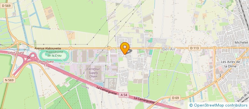 localisation de l'entreprise MADAME IDA GAGLIARDI-VERGNOLE  SALON-DE-PROVENCE