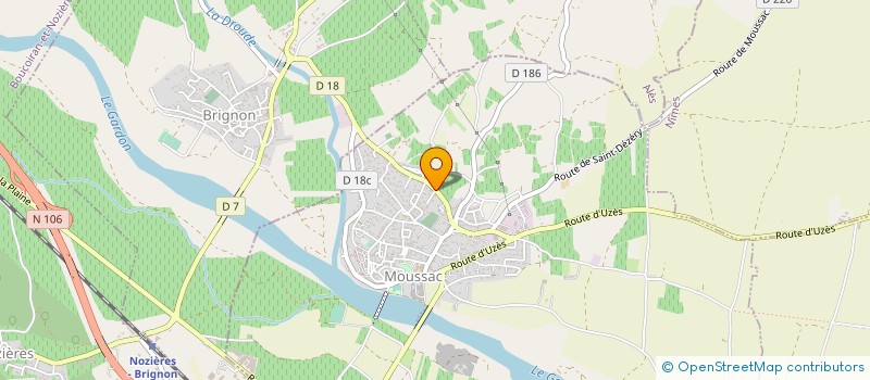 localisation de l'entreprise MADAME IDA IDZES  MOUSSAC