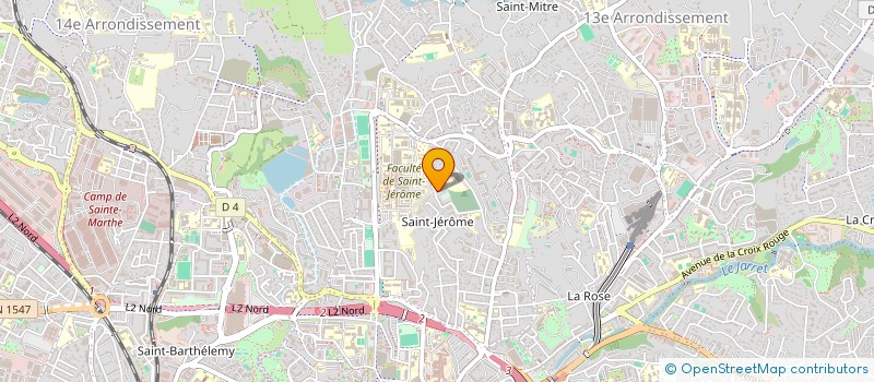localisation de l'entreprise MADAME IDA LACROIX à MARSEILLE