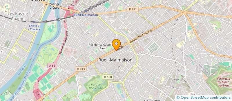 localisation de l'entreprise MADAME IDA LEVASSEUR à RUEIL-MALMAISON