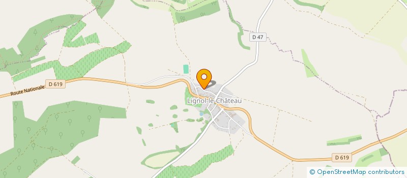 localisation de l'entreprise MADAME IDA MEHLINGER  LIGNOL-LE-CHATEAU