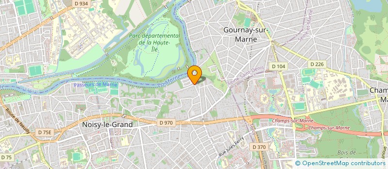 localisation de l'entreprise MADAME IDA PAPAZIAN à NOISY-LE-GRAND