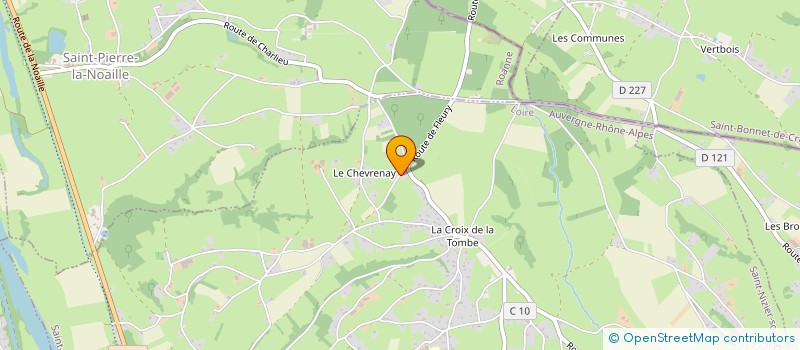 localisation de l'entreprise MADAME IDA ROLLET  TOULON SUR ALLIER