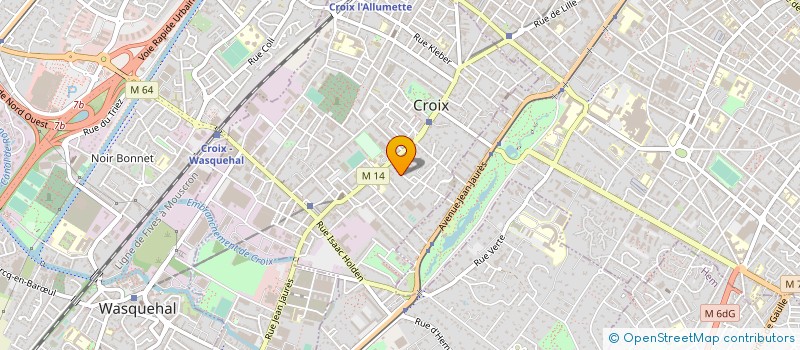 localisation de l'entreprise MADAME IDALIA CHELES  CROIX