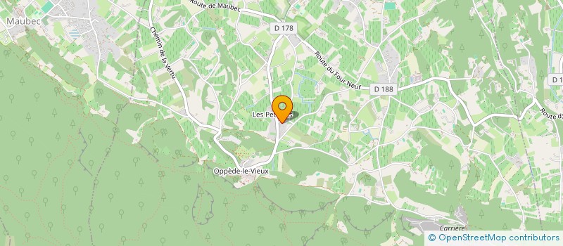 localisation de l'entreprise MADAME IDALIA MELENDRE  OPPEDE