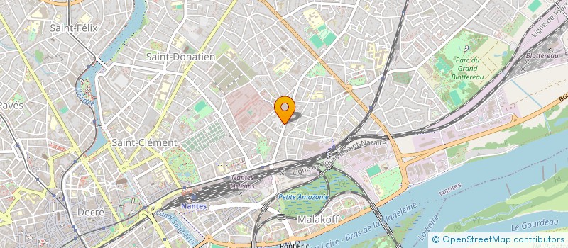 localisation de l'entreprise MADAME IDALINA CHEVALIER à NANTES