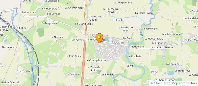 localisation de l'entreprise MADAME IDALINA DOS SANTOS PIMENTA  MOUAZE