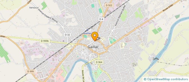 localisation de l'entreprise MADAME IDALINA PEREIRA CIPRIANO à GAILLAC
