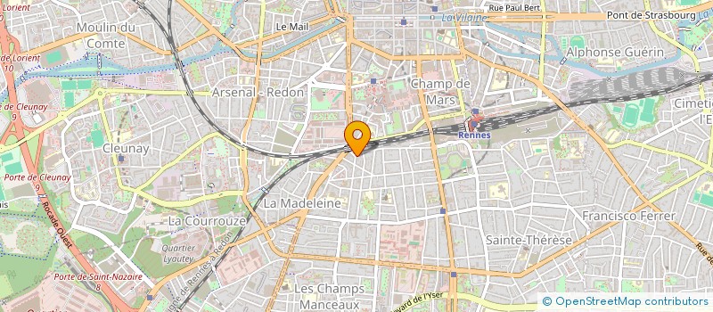 localisation de l'entreprise MADAME IDEE FLAVIENNE ETOMBI NJOH  RENNES