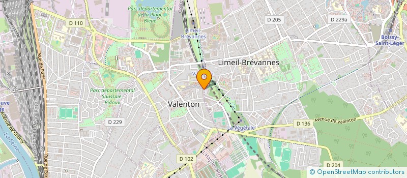 localisation de l'entreprise MADAME IDENEIA ROBALO GAMBOA NUNES  VALENTON