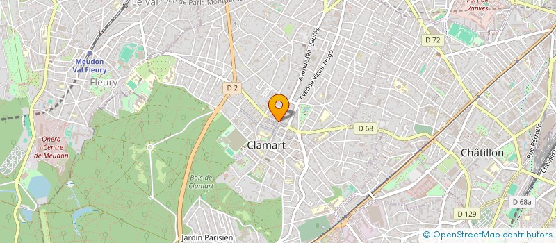 localisation de l'entreprise MADAME IDILE ALI OSMAN à CLAMART
