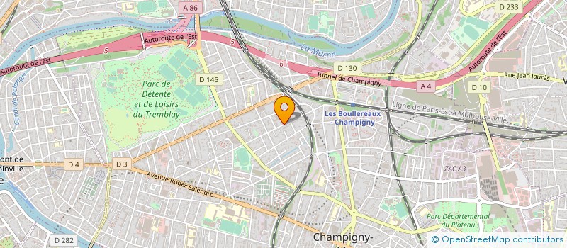 localisation de l'entreprise MADAME IDIR ABDMEZIEM à CHAMPIGNY-SUR-MARNE