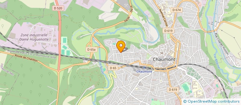 localisation de l'entreprise MADAME IDIR KADDOUR à CHAUMONT