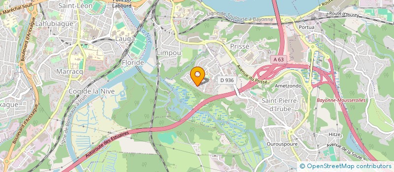 localisation de l'entreprise MADAME IDOIA ALZUALDE  BIARRITZ