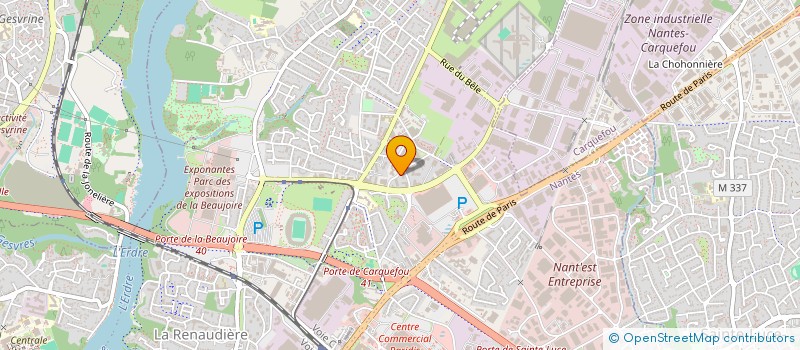localisation de l'entreprise MADAME IELYZAVETA GLUSHCHUK à NANTES