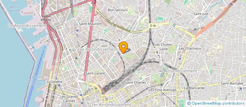 localisation de l'entreprise MADAME IEVA OZOLINA à MARSEILLE
