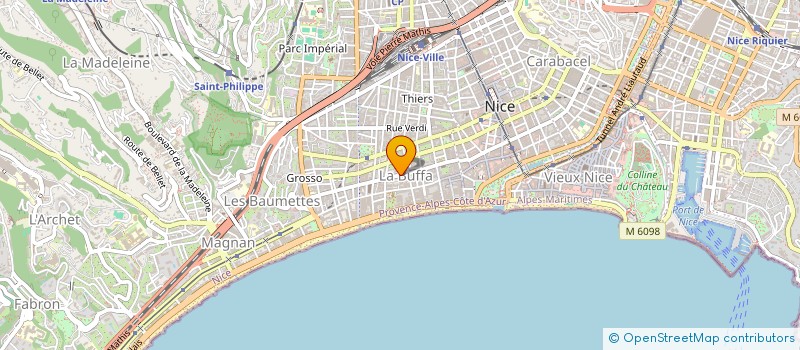 localisation de l'entreprise MADAME IEVA SATKEVICIUTE  NICE