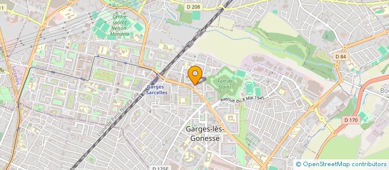 localisation de l'entreprise MADAME IFAGAT OZBAY à GARGES-LES-GONESSE