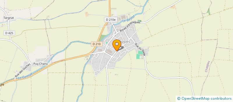 localisation de l'entreprise MADAME IFAKAT ERMISER  CHAPPES