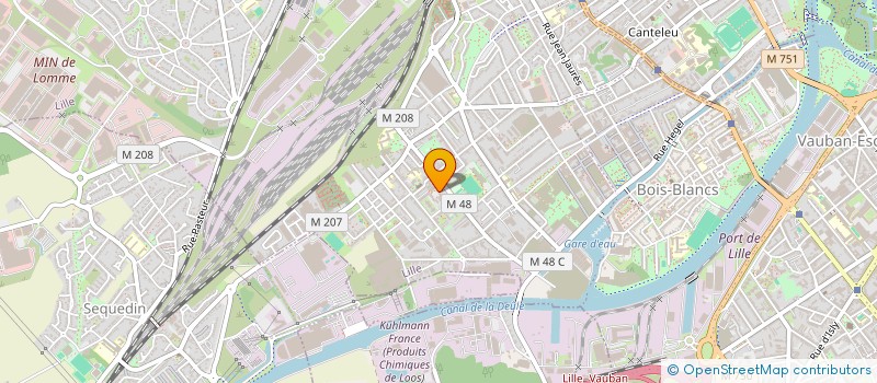 localisation de l'entreprise MADAME IGOUDJIL MOHAMMED à LILLE