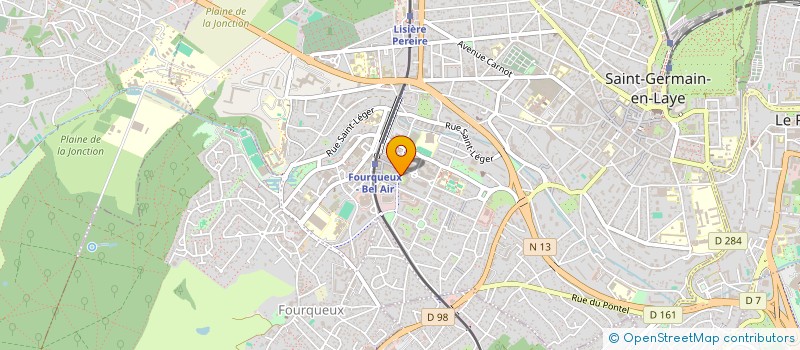 localisation de l'entreprise MADAME IHASSANE OUAMMOU à SAINT-GERMAIN-EN-LAYE