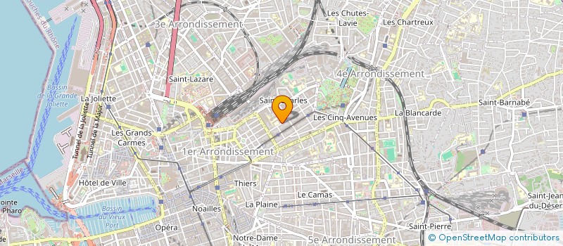 localisation de l'entreprise MADAME IHCENE BELAHCENE à MARSEILLE