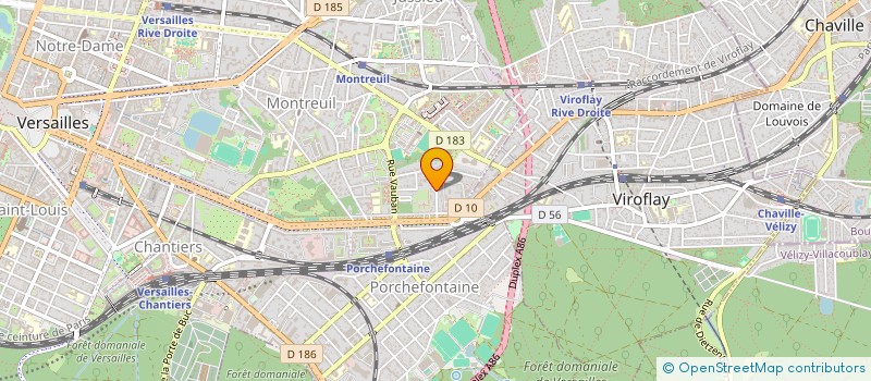 localisation de l'entreprise MADAME IHEB BEN SALAH à VERSAILLES