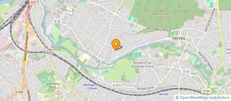 localisation de l'entreprise MADAME IHSANE ASSAID  YERRES