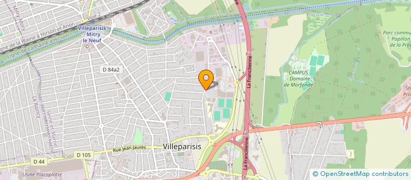 localisation de l'entreprise MADAME IHSANE MAHMOUDI  VILLEPARISIS