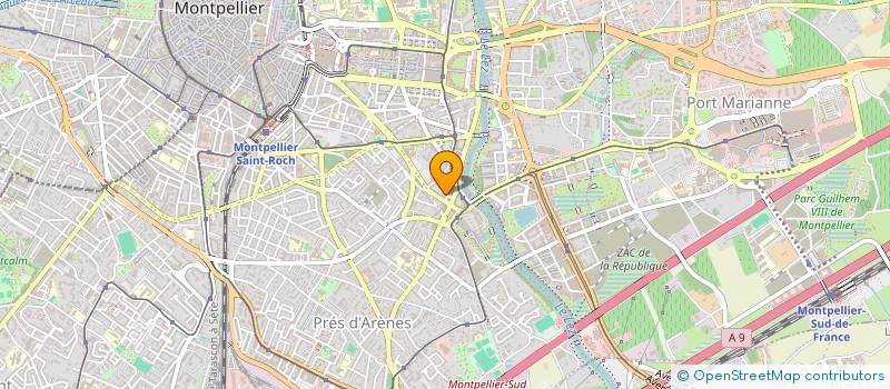 localisation de l'entreprise MADAME IHSANE ZEMMAMA à MONTPELLIER