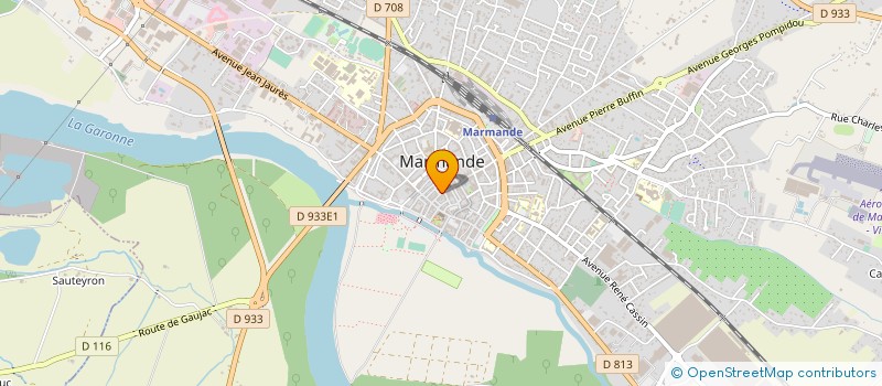 localisation de l'entreprise MADAME IHSANNE BELHAIMER à MARMANDE