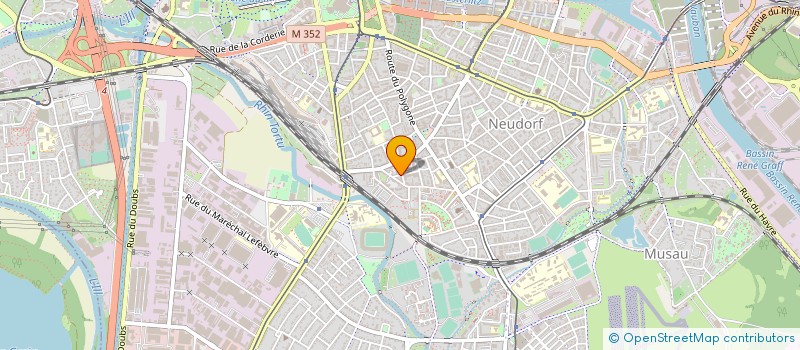 localisation de l'entreprise MADAME IHSENE SAAI à STRASBOURG