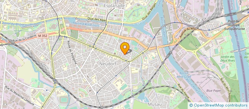 localisation de l'entreprise MADAME IHSSAN EL RIZZ à STRASBOURG