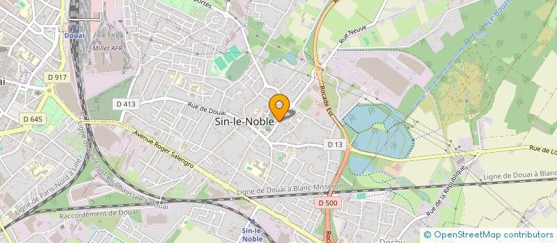 localisation de l'entreprise MADAME IHSSANE FERZAZ  SIN-LE-NOBLE