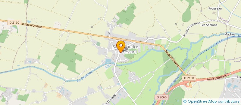 localisation de l'entreprise MADAME IJJA AARABI  SAINT-MAURICE-SUR-FESSARD