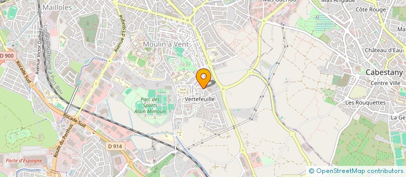 localisation de l'entreprise MADAME IJJA AIT ALI  PERPIGNAN